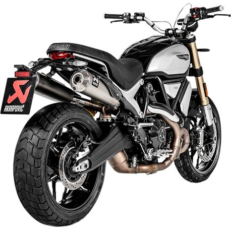 Ducati scrambler 1100 abs sport silver akrapovic