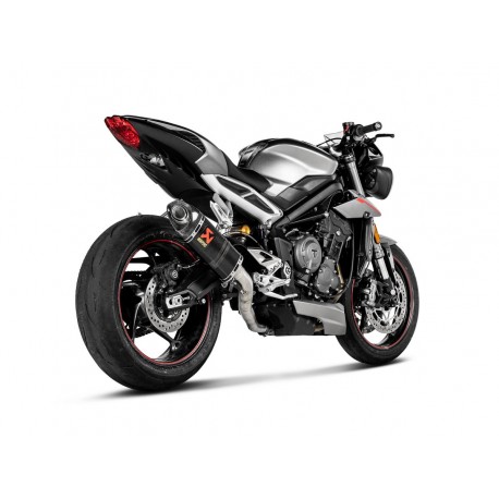 Triumph street triple 765 rs abs akrapovic
