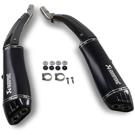 Bmw k 1600 b abs pair akrapovic