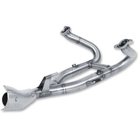 Bmw r 1200 gs abs adventure triple black stainless steel akrapovic