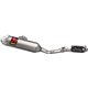 Kawasaki kx 250 f titanium akrapovic