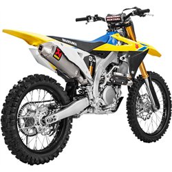 Suzuki rm-z 450 titanium akrapovic