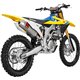 Suzuki rm-z 450 e titanium akrapovic