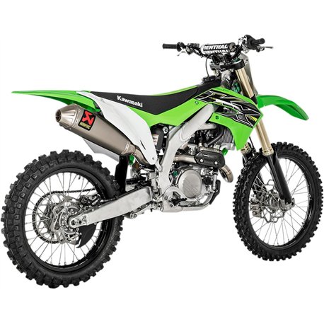 Kawasaki kx 450 f titanium akrapovic