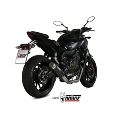 Yamaha mt-07 2014 gp pro carbono linea completa 2x1
