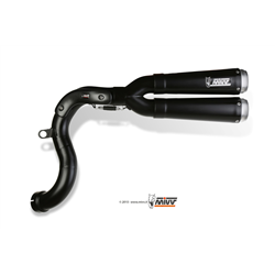 DUCATI SCRAMBLER 800 2015 X-CONE INOX NEGRO CERAMICO 2 SILENCIOSOS