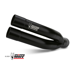 KAWASAKI Z 750 2007 2014 DOUBLE GUN ALUMINIO NEGRO