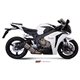 HONDA CBR 1000 RR 2008 2013 SUONO INOX COPA CARBONO LINEA COMPLETA 4x2x1