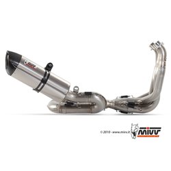 HONDA CBR 1000 RR 2008 2013 SUONO INOX COPA CARBONO LINEA COMPLETA 4x2x1
