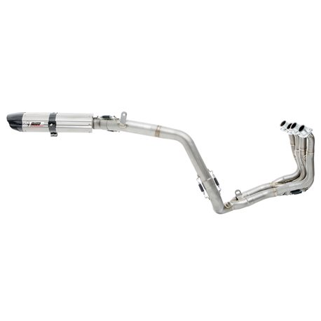 HONDA CBR 600 RR 2007 2012 SUONO INOX COPA CARBONO LINEA COMPLETA 4x2x1