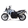 BMW F 650 GS 2008 2012 SUONO INOX COPA CARBONO