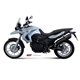 BMW F 650 GS 2008 2012 SUONO ALUMINIO NEGRO
