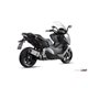 BMW C 600 SPORT 2012 2015 SUONO INOX COPA CARBONO