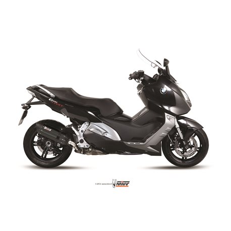 BMW C 600 SPORT 2012 2015 SUONO ALUMINIO NEGRO