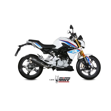 BMW G 310 R 2018 GP PRO ALUMINIO NEGRO LINEA COMPLETA 1x1