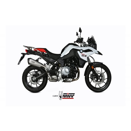 BMW F 750 GS 2018 DELTA RACE INOX COPA CARBONO