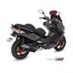 KYMCO XCITING 500 2013 2014 SPEED EDGE ALUMINIO NEGRO LINEA COMPLETA 1x1