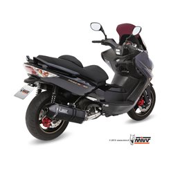 KYMCO XCITING 500 2013 2014 SPEED EDGE ALUMINIO NEGRO LINEA COMPLETA 1x1