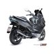 KYMCO XCITING 400 2013 2016 STRONGER ALUMINIO NEGRO LINEA COMPLETA 1x1