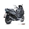 KYMCO XCITING 400 2013 2016 STRONGER ALUMINIO NEGRO LINEA COMPLETA 1x1