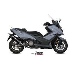 KYMCO AK550 2017 OVAL ALUMINIO NEGRO COPA CARBONO