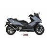 KYMCO AK550 2017 OVAL ALUMINIO NEGRO COPA CARBONO