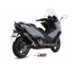 KYMCO AK550 2017 OVAL ALUMINIO NEGRO COPA CARBONO
