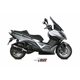 KYMCO XCITING 400 2013 OVAL ALUMINIO NEGRO COPA CARBONO