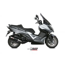 KYMCO XCITING 400 2013 OVAL ALUMINIO NEGRO COPA CARBONO