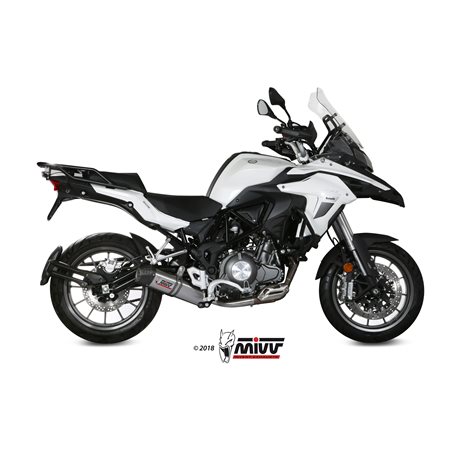 BENELLI TRK 502 2017 OVAL TITANIO COPA CARBONO