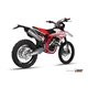 BETA 400 RR 2011 2012 OVAL INOX COPA CARBONO LINEA COMPLETA 1x1