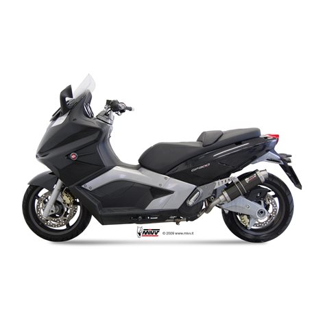 GILERA GP800 2008 2013 GP ALUMINIO NEGRO LINEA COMPLETA 2x1