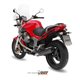MOTO GUZZI BREVA 1100 2005 2011 SUONO ALUMINIO NEGRO