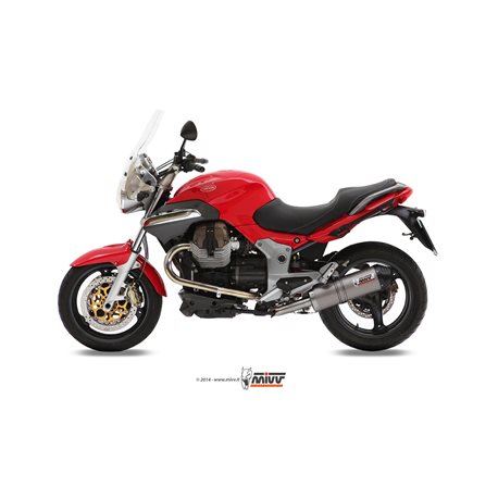 MOTO GUZZI BREVA 1100 2005 2011 OVAL TITANIO COPA CARBONO