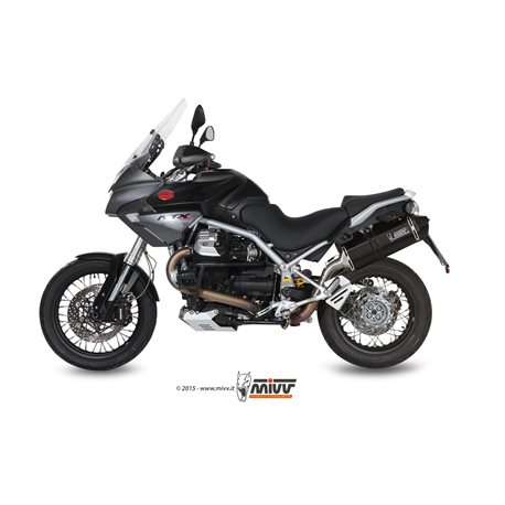 MOTO GUZZI STELVIO 2008 2016 SPEED EDGE ALUMINIO NEGRO