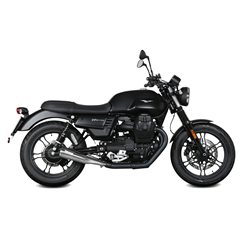MOTO GUZZI V7 III 2017 GHIBLI INOX POLISHED 2 SILENCIOSOS