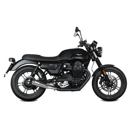 MOTO GUZZI V7 III 2017 GHIBLI INOX POLISHED 2 SILENCIOSOS