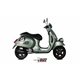 PIAGGIO VESPA GTS 300 2008 DELTA RACE ALUMINIO NEGRO LINEA COMPLETA 1x1