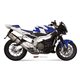 APRILIA TUONO Fighter 1000 2006 2010 SUONO INOX COPA CARBONO 2 SILENCIOSOS