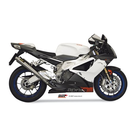 APRILIA RSV 1000 2004 2008 X-CONE INOXIDABLE 2 SILENCIOSOS