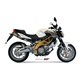 APRILIA SHIVER 750 2008 2016 SUONO INOX COPA CARBONO 2 SILENCIOSOS
