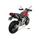 APRILIA DORSODURO 750 2008 2016 SUONO INOX COPA CARBONO 2 SILENCIOSOS