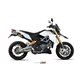 Aprilia dorsoduro 1200 2012 2016 suono inox copa carbono 2 silenciosos