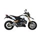 APRILIA DORSODURO 1200 2012 2016 SUONO ALUMINIO NEGRO 2 SILENCIOSOS