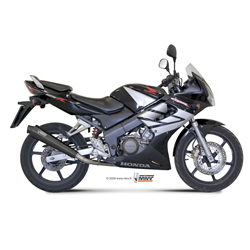HONDA CBR 125 R 2004 2010 X-CONE ALUMINIO NEGRO LINEA COMPLETA 1x1