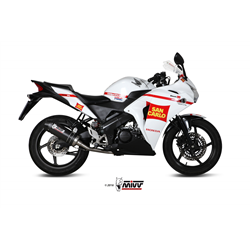 HONDA CBR 125 R 2011 2016 OVAL CARBONO COPA CARBONO LINEA COMPLETA 1x1