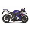 SUZUKI GSX-R 600 2008 2010 SUONO ALUMINIO NEGRO